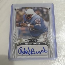 Leaf 2023 Leaf Draft Robert Brazile Autographs Auto BA-RB4 Houston Oilers picture