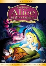 Alice in Wonderland (Masterpiece Edition) - DVD - GOOD picture