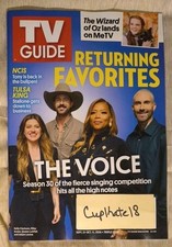 TV Guide Magazine Sep September 21 Oct October 11 2026 NEW The Voice Carrie picture