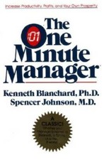 The One Minute Manager - Hardcover By Kenneth H. Blanchard - GOOD picture