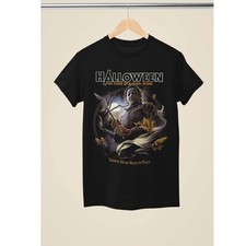 Halloween The Curse of Michael Myers Graphic T-Shirt -FREESHIPS picture