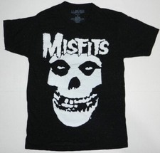 Punk Rock Band Misfits Classic Skull With Logo Tee Shirt New picture