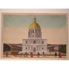 Hôtel des Invalides, Paris - 19th engraving picture