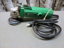 Rare VTG Hitachi G10SA 4” Disc Angle Grinder Corded 115VAC picture