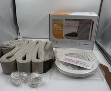 AJAZZ 100% Blackout Curtians For Sliding Glass Door Extra Wide Curtains For Pati picture
