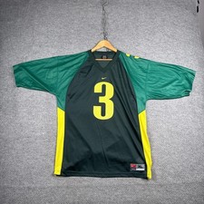 Vintage Joey Harrington Nike Oregon Ducks Green Yellow #3 Jersey Mens XL picture