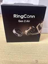 RingConn Gen 2 Air Ultra-Thin Smart Ring Health Tracking Size 8,Dune Gold picture