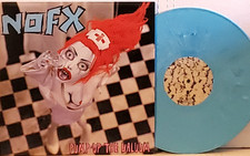NOFX Pump Up the Valuum Blue Vinyl LP VG+ 2000 Epitaph 86584-1 Punk Plays Well picture