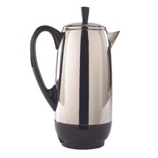 Farberware 12 cups Black/Silver Percolator picture
