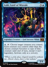 Loki, Lord of Misrule #628 (NM) Commander: Marvel Super Heroes (MSC) MTG picture
