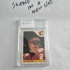 1985-86 O-Pee-Chee Al MacInnis #237 (RC) st. Louis Blues Calgary Flames rookie  picture