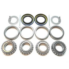 2pc Trailer Hub Wheel Bearing Kit Fits Universal Products Replaces L44643-BRGKIT picture