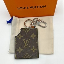 Louis Vuitton Chocolate Bar Key Holder / Bag Charm Keychain LV Monogram picture