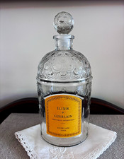 Vintage Guerlain Bee Bottle Flacon aux Abeilles Dentifrice Élixir Glass, stopper picture