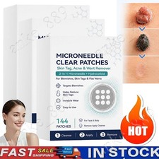 1-3BOX Microneedle Patches 144pcs, Skin Tag Wart Acne Remover Patches ~2026 NEW picture