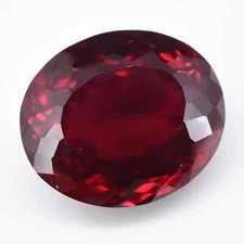 Natural Red Painite 46.50 Ct Oval Stunning IGL Certified Flawless Loose Gemstone picture