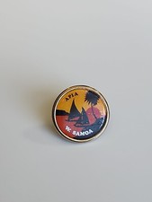 Apia Western Samoa Souvenir Lapel Pin Capital City South Pacific picture
