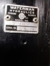 WATERMAN HYDRAULICS SOLENOID VALVE 16191-3-36 Z14 picture
