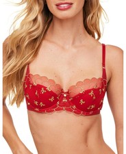Adore Me Womens Bettie Contour Balconette - Holiday Edition - Dark Red picture