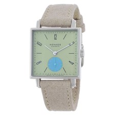 Nomos Tetra Salvia Hand Wind Sage Green Dial Watch 439 picture