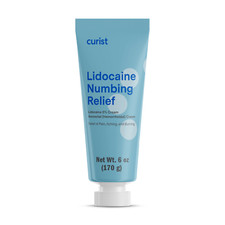 Curist Lidocaine Cream 5% 6 oz Tube Numbing Relief  6 oz Bulk Lidocaine 5% picture