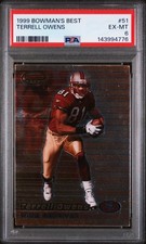 1999 Bowman's Best - Terrell Owens #51 RARE LOW POP picture