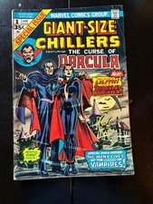 Giant Size Chillers #1 (1974) Curse of Dracula 1st Lilith APP GD+ picture