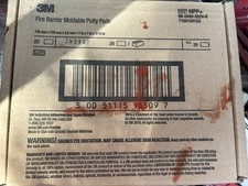 Qy 12 - 3M™ Fire Barrier Moldable Putty Pad, MPP+, 7 inch x 7 inch open box picture