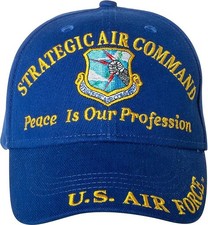 United States Air Force USAF Strategic Air Command Embroidered Cap Hat picture