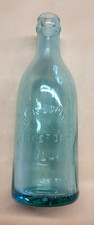 John Schmich Freeport, ILL Crown Top Soda Bottle Circa 1910 Root Light Tumble picture