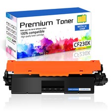 1-4PK Black CF230X 30X Toner Cartridge For HP LaserJet Pro M203d M203dn M203dw picture