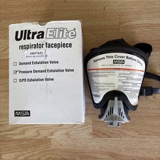 MSA Ultra  Elite  Respirator  Face Piece Black  Size : SMALL 10037651 picture