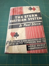The Stern Austrian System Paul Stern 1938 1st Ed HC DJ Bridge McKay picture