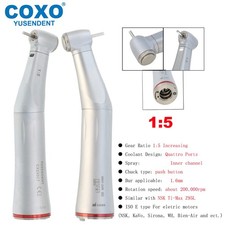 US COXO Dental 1:5 Handpiece Optic Contra Angle Electric Handpiece E-Type picture