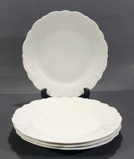Set of 4 Tirschenreuth Baronesse White 8 3/8