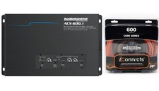 AudioControl ACX-600.1 Monoblock Car Audio Amplifier Class-D And Amp Install Kit picture