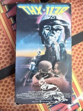 Read THX 1138 (VHS 1991) Cult Sci-Fi George Lucas Debut Film Slip Cover ONLY picture