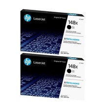 HP 148X Black High Yield Toner Cartridge, 9,500 pages (W1480X), Pack of 2 picture