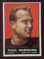 1961 Topps Football #40 Paul Hornung (Packers) 
