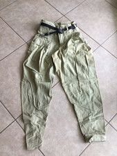 Vintage 80/90s Z Cavaricci Womens Balloon/Barrel Leg Green Pants Size 29 Faded picture