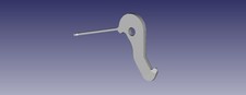 Pella Rolscreen Architect and Designer Sliding Screen Door Latch picture