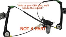 2002-5 Thunderbird CONV Window Regulator Passenger - Premium Rebuild Service picture