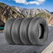 4-Pack ST235/80R16 Trailer Tires 10 Ply 235 80 16 Long Range E Long-Lasting HD picture