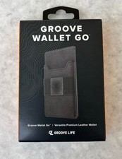Groove Life Groove Wallet Go Versatile Premium Leather Wallet CHOOSE COLOR picture