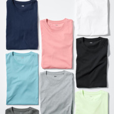 Uniqlo SUPIMA Cotton T-Shirt Unisex Japan picture