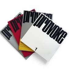 PROVOKE COMPLETE REPRINT 2018 Daido Moriyama 3 Volumes + Supplement Japanese picture