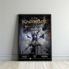 Kamelot North America Tour 2026 Concert Poster picture