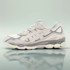 1201A789-103 Asics GEL-NYC Oyster Grey Cream Charcoal Grey Ivory Beige (Men) picture