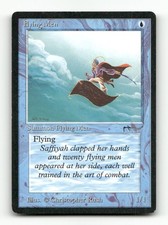 Flying Men Common Arabian Nights Magic: The Gathering Heavily Played picture