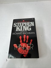 Thinner - Richard Bachman Vintage Horror Paperback (1985) Signet Stephen King picture